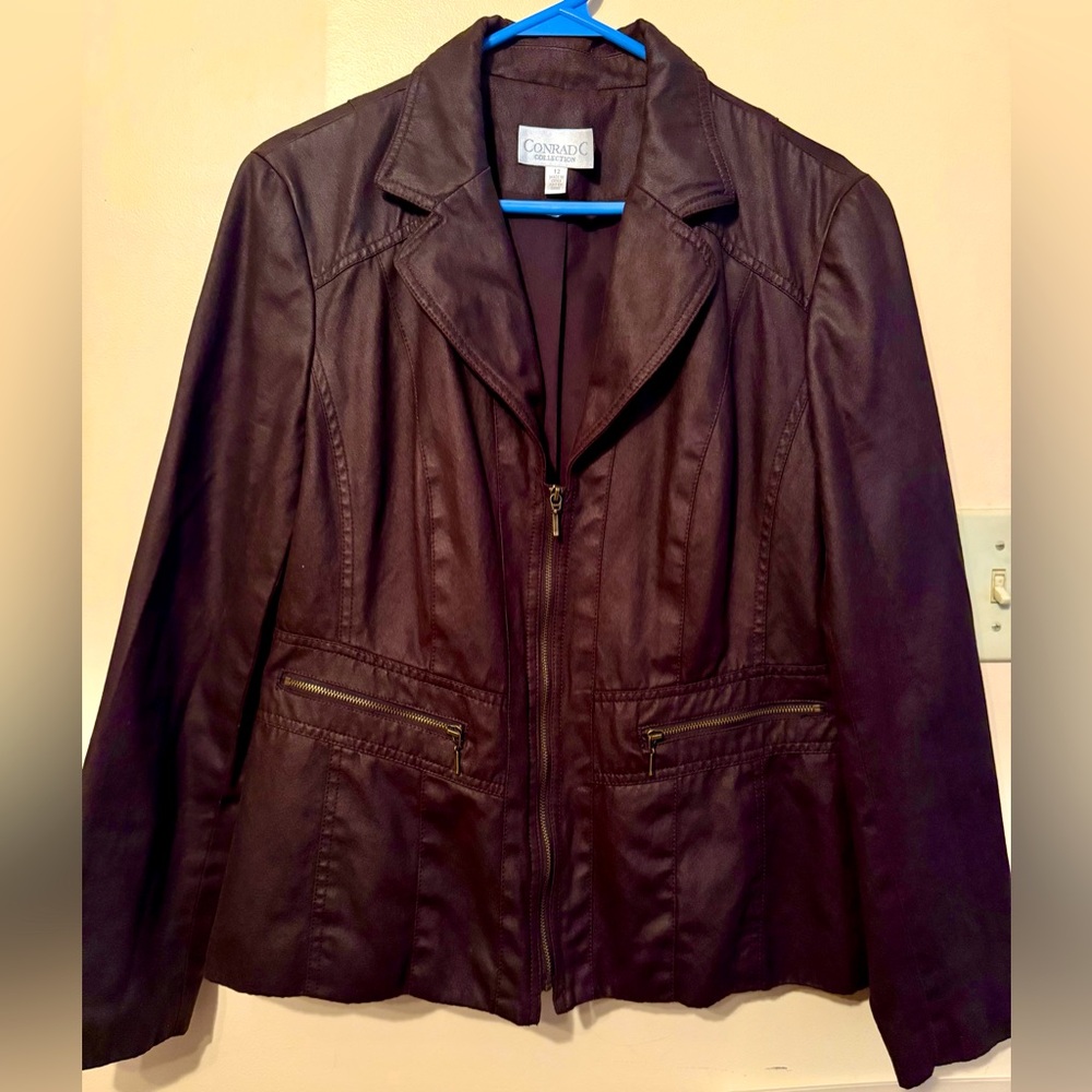 Conrad Collection Dark Brown Blazer Jacket
Size 12 or Large